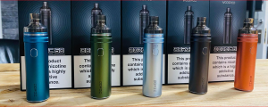 The NEW VooPoo Doric 60w vape kit available in five cool colours