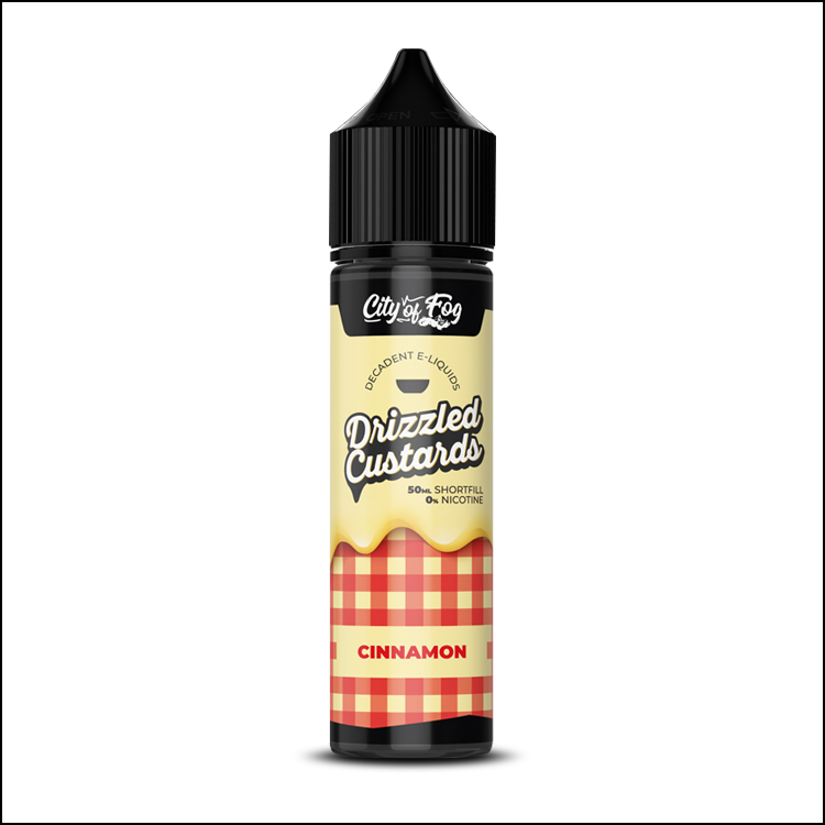 Cinnamon Custard | part of the 'Drizzled Custards' range